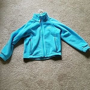 A Kid's light blue jacket